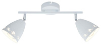 COTY LAMPA SUFITOWA LISTWA 2X40W E14 BIAŁY MAT Candellux 92-67128