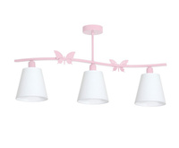 Lampa wisząca ALICE III PINK Milagro MLP979