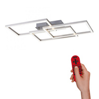 Lampa sufitowa plafon MAXI LED RGBW Leuchten Direkt 16431-55 sterowany pilotem kolory funkcja smart