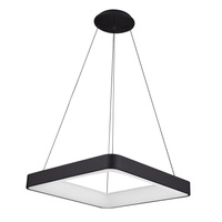 Lampa wisząca czarna GIACINTO LED Italux 5304-850SQP-BK-4