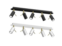 Lampa sufitowa PRESTON GOLD Milagro MLP7633 MLP7637 kolor do wyboru