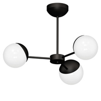 Lampa wisząca SFERA 3 BLACK Milagro MLP8865