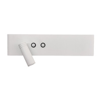 Kinkiet Resort lewy 10W + 3W LED 4000K Biały Milagro ML1571