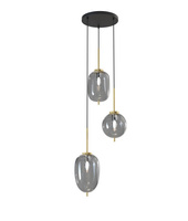 Lampa wisząca potrójna BELLEVILLE Wofi Premium 5007-302