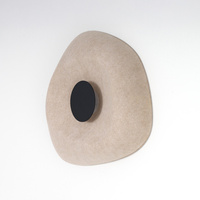 Ozdobny kinkiet z filcu w kolorze bezowym LED 3000K EAGLE WALL BEIGE AZZARDO AZ6577