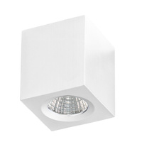 Biały kwadratowy spot natynkowy LED 3200K NANO SQUARE WHITE AZZARDO AZ2786