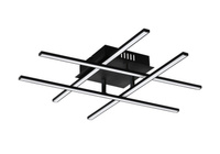 Lampa sufitowa czarna LASANA 3 LED Eglo 99316