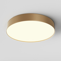 Złota matowa okrągła lampa sufitowa o średnicy 40cm LED 3000K 2880 lumenów Zon C032CL-45W3K-RD-MG Maytoni