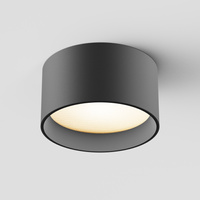 Czarna tuba natynkowa o średnicy 12cm LED 3000K Vega C089CL-12W3K-B Maytoni