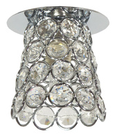 OPRAWA STROPOWA DEKORACYJNA SK-72 CH/TR G9 CHROM 1X40W G9 KRYSZTAŁ TRANSPARENT Candellux 2203966