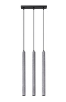 Lampa wisząca tuba beton PASTELO 3L Sollux SL.1272