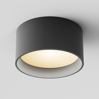 Czarna natynkowa tuba o średnicy 14cm LED 3000K Vega C089CL-15W3K-B Maytoni