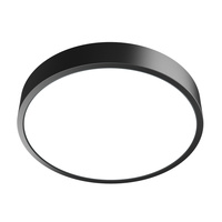 Okrągły plafon z czarną obramówką 40cm LED 2800K/4000K/6000K Botta Italux PLF-63746-L-BK