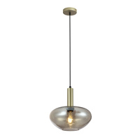 Lampa wisząca Gater 1xE27 Italux PND-23541A-1-GD-CH