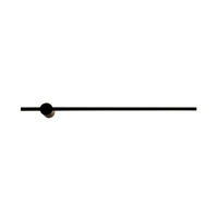 Kinkiet podłużny czarny 90cm TROY LED Zuma Line W90477-90BK