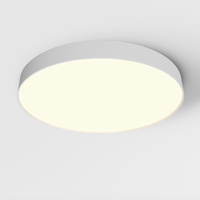 Biała okrągła lampa sufitowa o średnicy 60cm LED 3000K aż 7130 lumenów Zon C032CL-90W3K-RD-W Maytoni