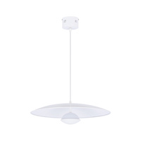 LAMPA WISZĄCA LUND 1 BIAŁY 115x48x48 Candellux 50133055