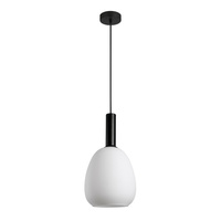 Lampa wisząca Gater 1xE27 Italux PND-23541-1-BK-OP