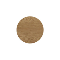 Kinkiet koło o średnicy 15cm z drewna podświetlający ściane Basic Texture Maytoni  MOD461WL-L5BGK