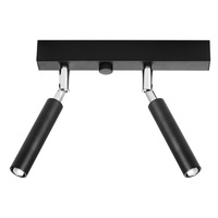 Plafon EYETECH 2 czarny Sollux SL.0898