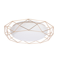 LAMPA PLAFON SVEN 43 24W LED 4000K ZŁOTY Candellux 98-73174