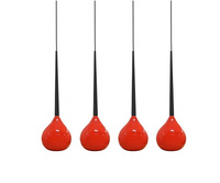 Lampa wisząca AGA 4 RED AZzardo AZ1069