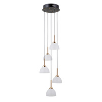 Lampa wisząca Montiela LED 3000K Italux PND-34374-5-BK