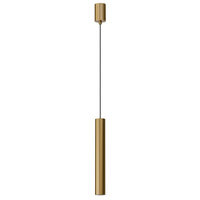 Lampa wisząca złota tuba o średnicy 4,5cm LED 3000K ANGOLA PENDANT GO Azzardo AZ7167