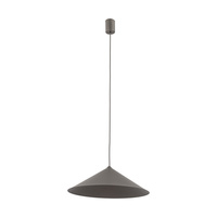 Lampa wisząca brązowy stożek 40cm LUME L NEW BROWN 1xGX53 Tk Lighting 11271