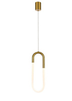 Lampa wisząca NEXUS LED złota AZzardo AZ5740