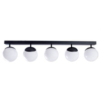 Lampa sufitowa SFERA BLACK 5xE14 Milagro MLP8859