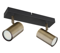 Lampa sufitowa spot ROBBY mosiądz Globo 57911-2M