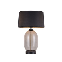 Lampa stołowa Amur dymna 1xE27 Light Prestige LP-919/1T smoked