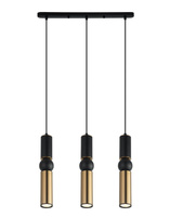 Lampa wisząca ISIDORA Italux PND-14290-3A-BK-BRO