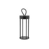 Przenośna czarna lampka stołowa na zewnętrz USB 2700K NALA LED Nowodvorski 11536
