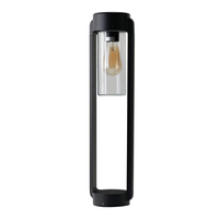 Lampa stojąca zewnętrzna do ogrodu 60cm LANTERN E27 IP54 BK AZZARDO AZ6828