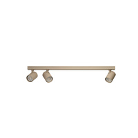 Listwa sufitowa na 3 żarówki w kolorze beżowym EXO 3 LINE 70 BEIGE AZZARDO AZ6652