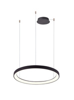 Lampa wisząca AGNES czarna 78cm LED AZzardo AZ5022 sterowana pilotem