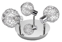 COLLAR LAMPA SUFITOWA PLAFON 3X40W G9 CHROM Candellux 98-13750