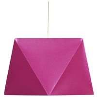 HEXAGEN LAMPA WISZĄCA 42 1X60W E27 RÓŻOWY (ABAŻUR 77-01672+LINKA 85-10608) Candellux 31-03638