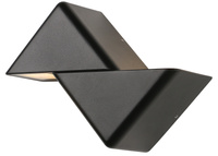 Dracena lampa ogrodowa elewacyjna  ukośny 29x20cm czarny 2x9W LED IP65 Candellux 22-32218