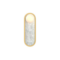 Lampa ścienna (kinkiet) o ciekawej strukturze Perlamour Maytoni MOD473WL-L20BSK