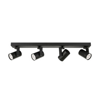 Lampa sufitowa oprawa SPIELA BLACK Italux SPL-31993-4B-BK