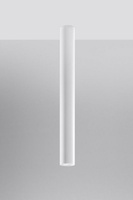 Lampa sufitowa, oprawa LAGOS 60 metalowa biała Sollux Lighting SL.0999