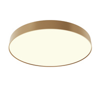Złota matowa okrągła lampa sufitowa o średnicy 60cm LED 3000K Zon C032CL-90W3K-RD-MG Maytoni