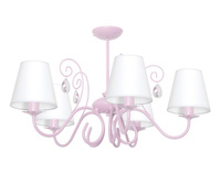 Lampa wisząca SARA V PINK Milagro MLP1052