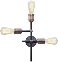 KIRIMU LAMPA SUFITOWA 3X60W E27 CZARNY Candellux 33-66893