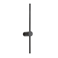 Czarny pionowy kinkiet 60cm podświetlający ściane Spirit LED 3000K Maxlight W0413