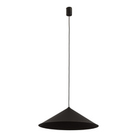 Lampa wisząca stożek w kolorze brązowym 50cm LUME XL NEW BROWN 1xGX53 Tk Lighting 11272