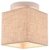 BOHO LAMPA SUFITOWA 1X40W E27 BIAŁY ABAŻ. LEN Candellux 31-58430